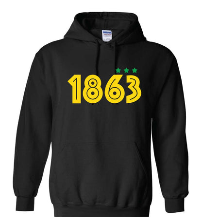 1863 White Hoodie