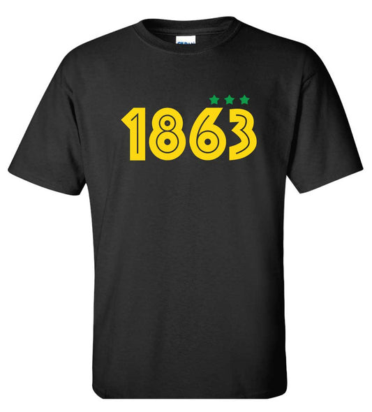 1863 Black T- Shirt