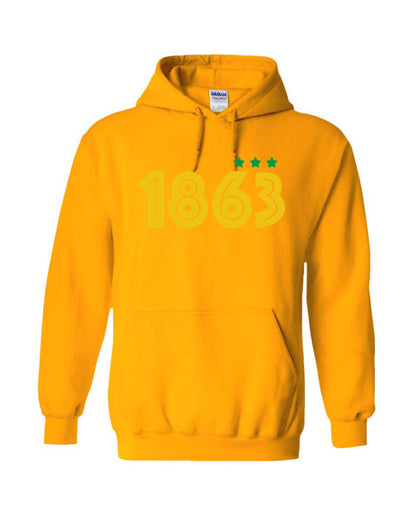 1863 White Hoodie