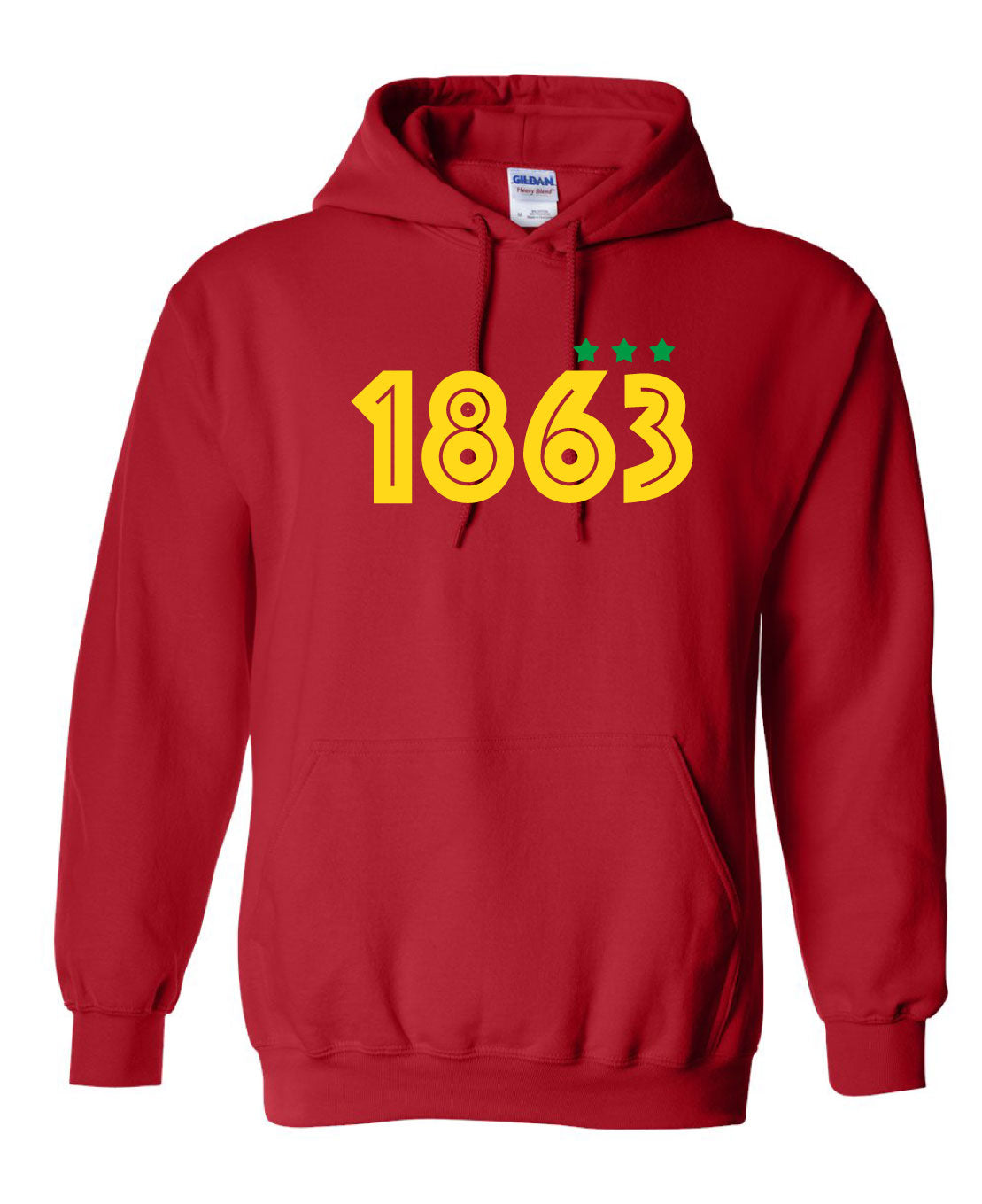 1863 White Hoodie